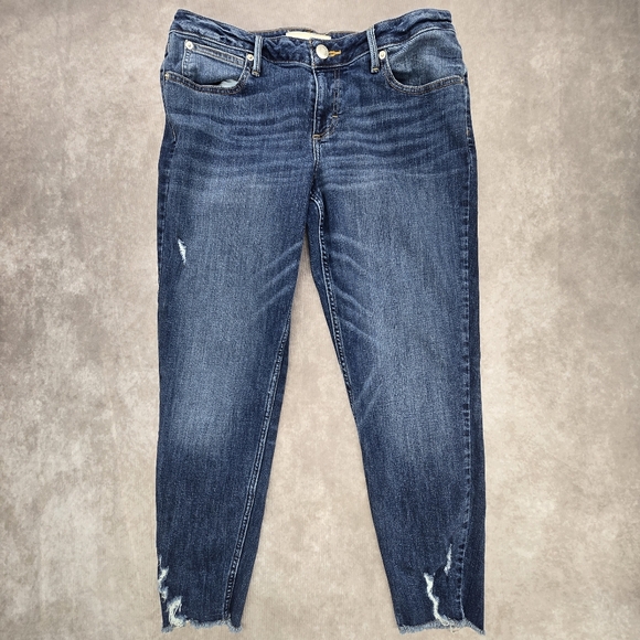 Maurices Denim - Maurices Raw Hem Distressed Denim Jeans